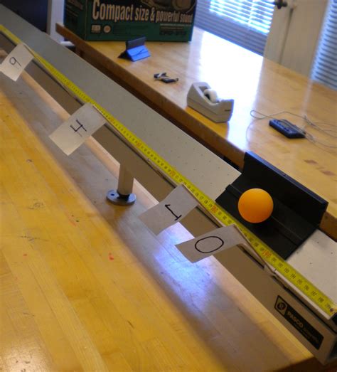 Galileo Ramp – Physics.